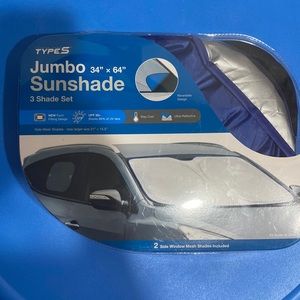 Jumbo Sunshade 3 shade set—Reversible design